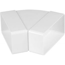 AWENTA Kolano poziom 45° płaskie 55 x 110mm (KP55-24/45)