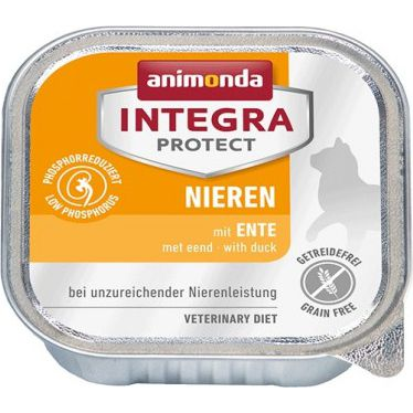 Animonda Integra Protect Renal Tálkás Eledel Macskáknak 100 gr - Kacsa