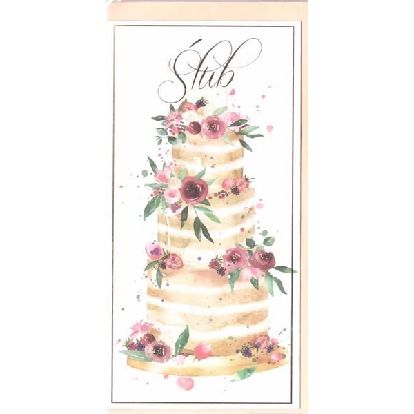  HENRY Karnet B6 Ślub - Tort DL