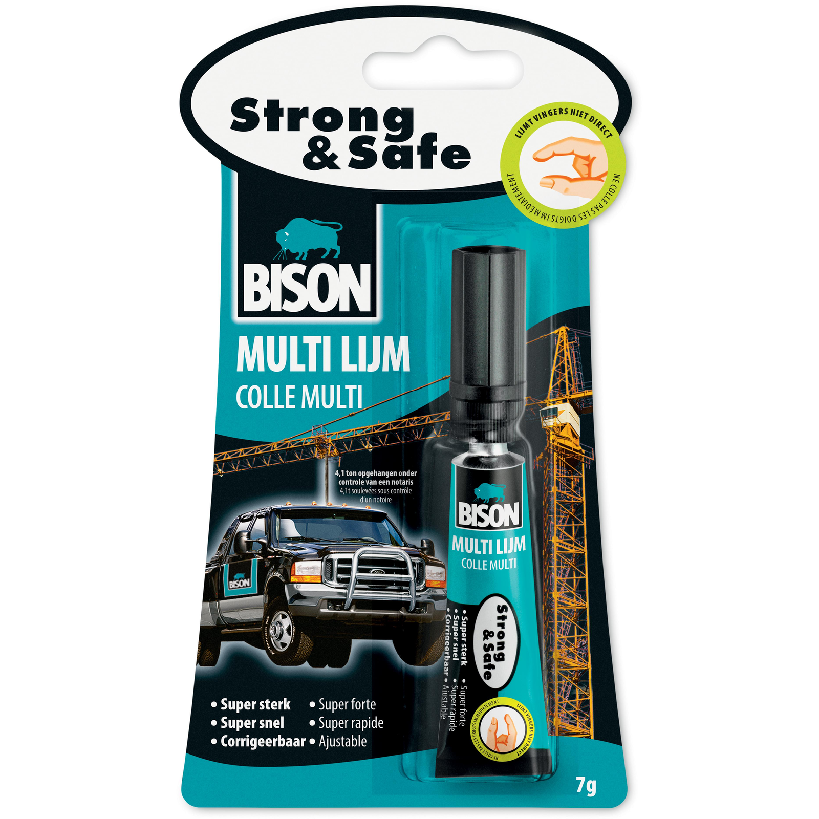 BISON Strong and Safe 7 ml/g (8710439214870)