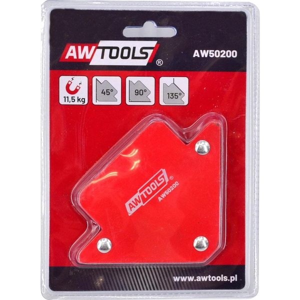  AWTools AWTOOLS KĄTOWNIK SPAWALNICZY MAGNETYCZNY 11,5KG.82x120x13 AW50200