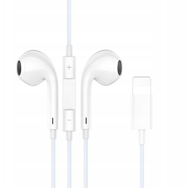 Energy Sistem BWOO BO-HF10 Кабелни слушалки с Lightning-бял цвят