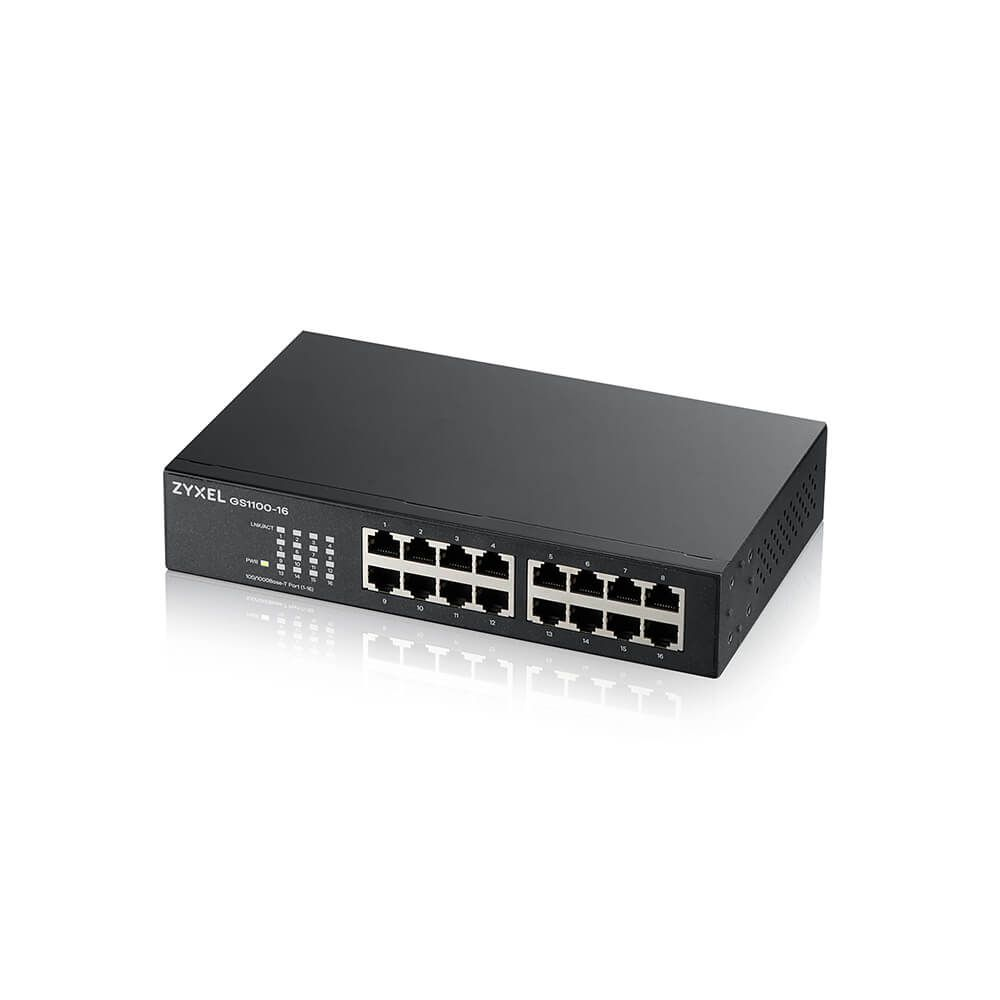 Мрежов суич Zyxel GS1100-16 — GS1100-16-EU0101F