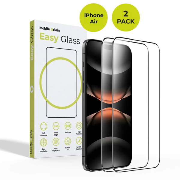 Tvrzené sklo Mobile Origin pro Apple iPhone Air 2 ks