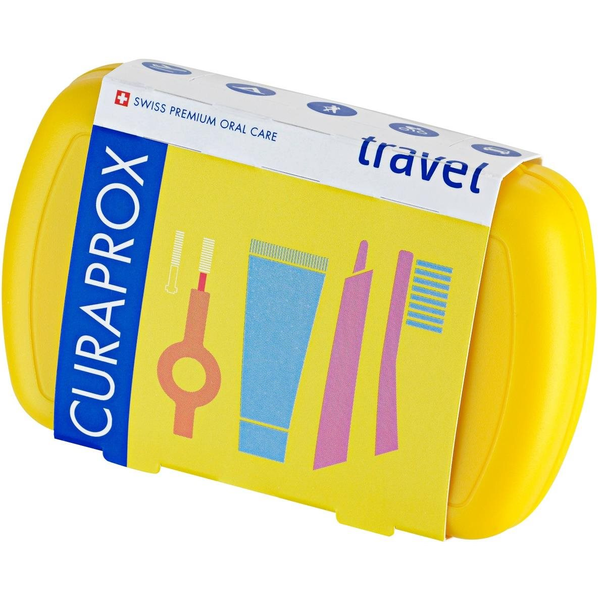 CURAPROX Travel set, sárga