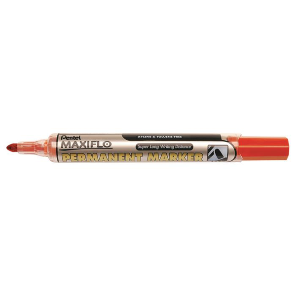 Permanentní popisovač Pentel Maxiflo NLF50 ČERVENÝ