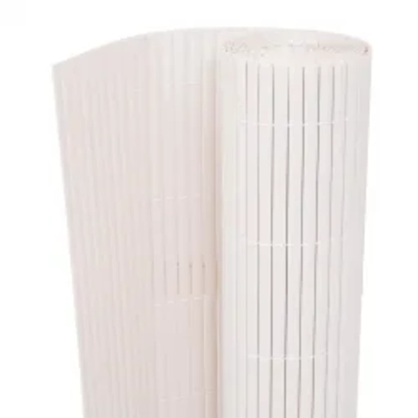 vidaXL Ogrodzenie dwustronne, 110 x 300 cm, białe