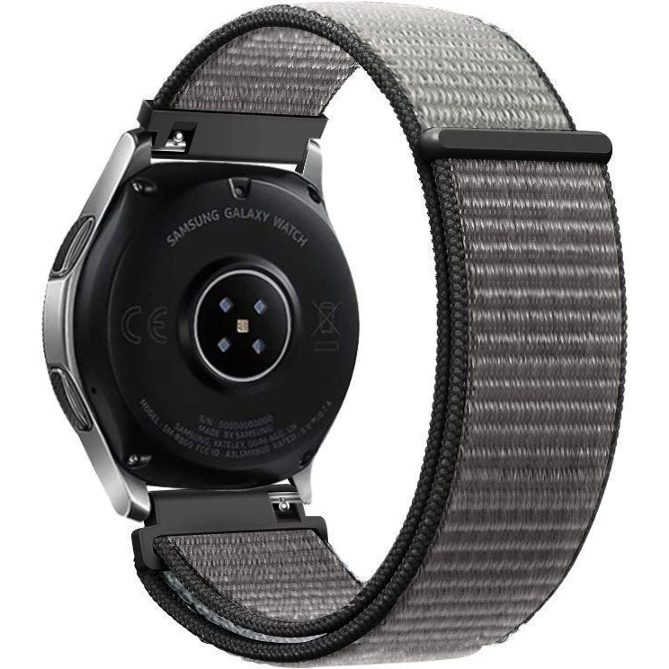 Eternico Airy Universal Quick Release 20mm - Elephant Gray and Black edge (AET-UN20AY-ElGrB)