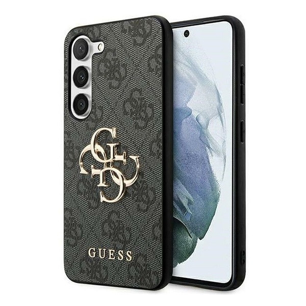 Guess 4G Big Metal Logo Samsung Galaxy A55 hátlap tok, fekete