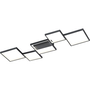 TRIO 627710532 Sorrento fekete fényerőszabályzós fali/mennyezeti LED lámpa