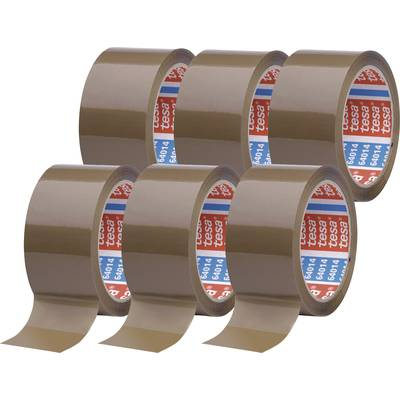 Tesa  pack (64014-501-00) Ragasztószalag Barna (H x Sz) 66 m x 50 mm 6 db