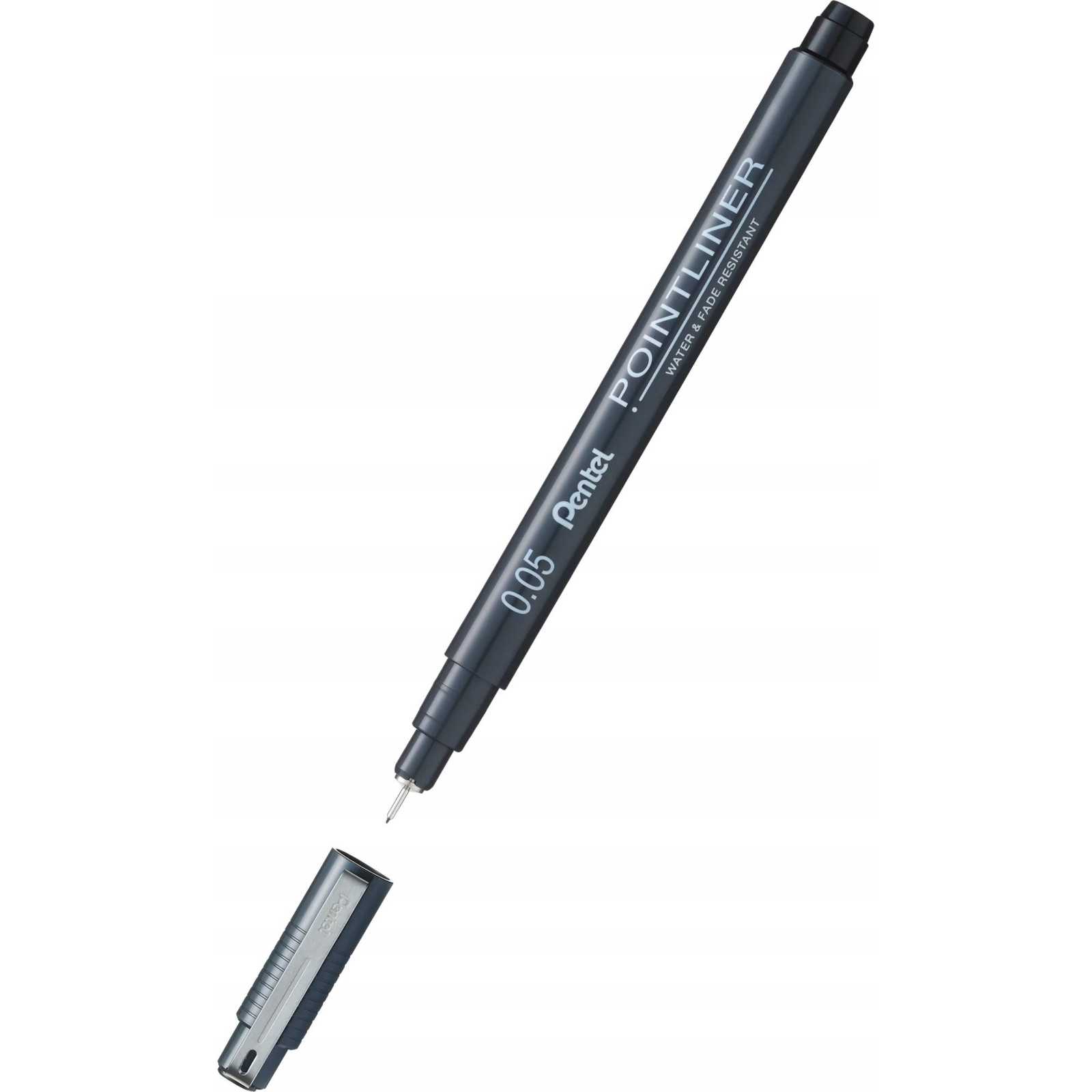 Pentel S20P-05A Pointliner Tűfilc - 0,05mm, Fekete (: S20P-05A)