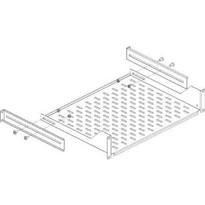 Conteg polcrögzítő konzol 298mm (CDP-PO-PD) (CDP-PO-PD)