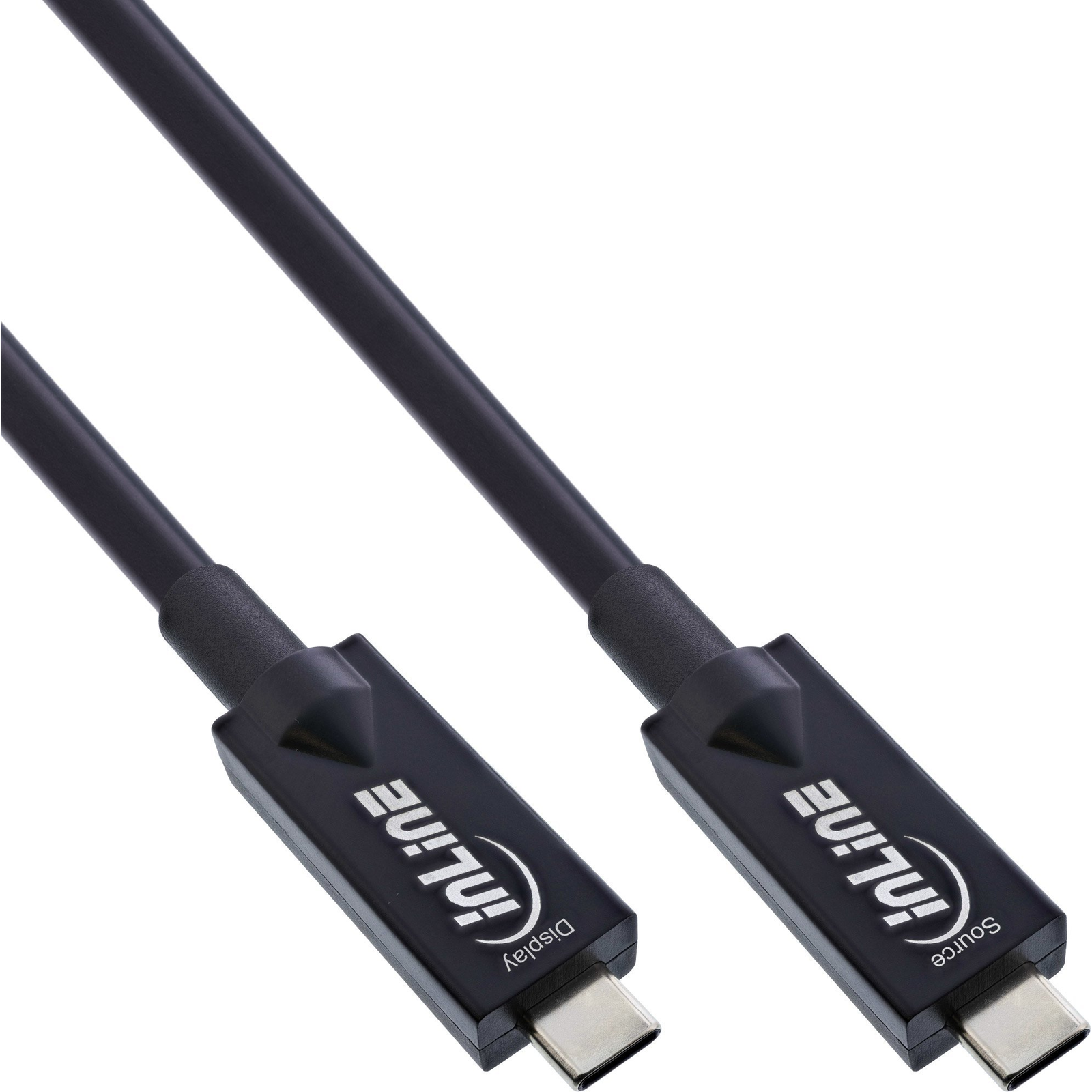 InLine 35798A USB kábel USB 3.2 Gen 2 (3.1 Gen 2) 15 m USB C Čierna (35798A)