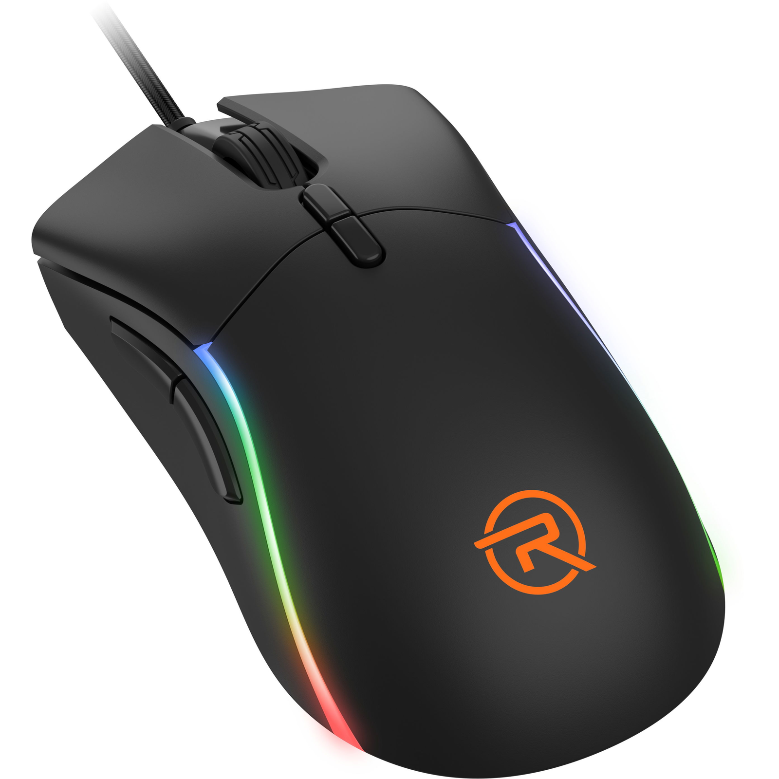 Rapture VENOM V2 gaming egér, fekete, 12000 DPI (RPT-GM3327KS03B)