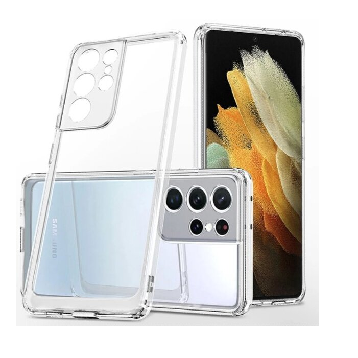 Fusion Precise Samsung Galaxy S22 Ultra Szilikon Tok - Átlátszó (FUS-PR-S908-TP)