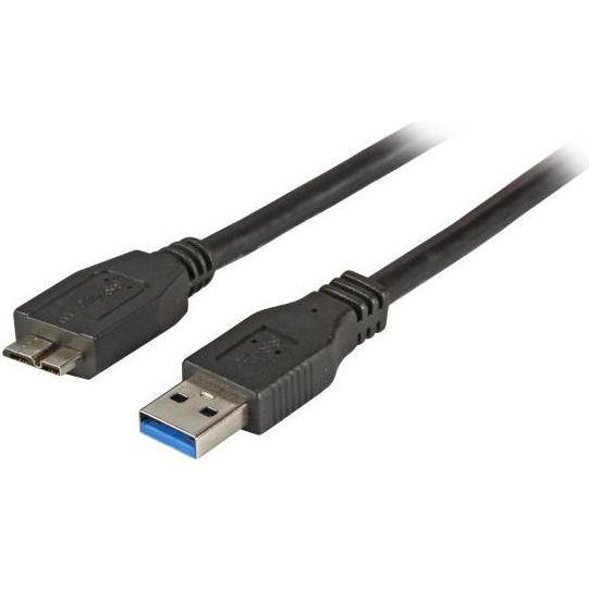 Kabel USB EFB USB-A - 1 m Czarny (K5295SW.1)