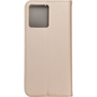 Smart Magnet Tok - Motorola Moto G84, Oldalra Nyíló, Arany