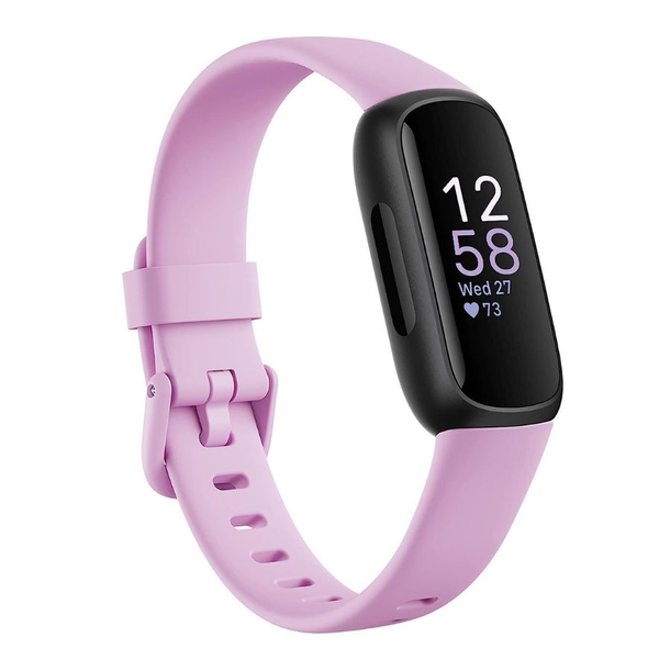 Fitbit Inspire 3 aktivításmérő karpánt fekete-lila (fitbitFBI3lila)