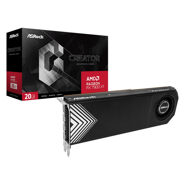 Asrock AMD Radeon RX7900 XT Creator 20GB GDDR6 Videókártya