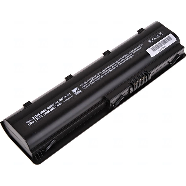 T6 Power Hewlett Packard Pavilion dv4-4100 kompatibilis, Li-Ion, 10,8 V, 5200 mAh (56 Wh), fekete
