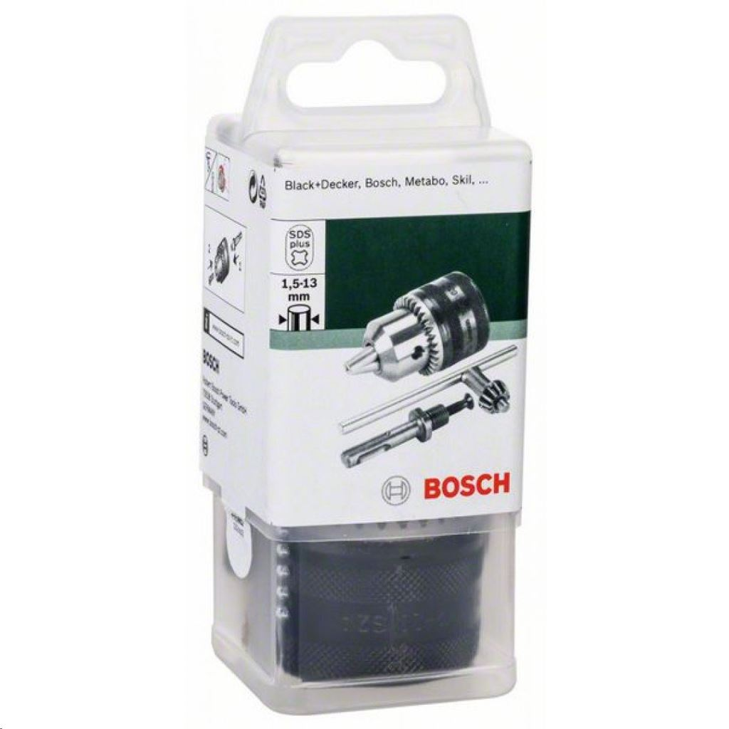 Bosch 2609255708 Fogaskoszorús fúrótokmány SDS-plus adapterrel D= 1,5 – 13 mm; SDS-plus (2609255708)