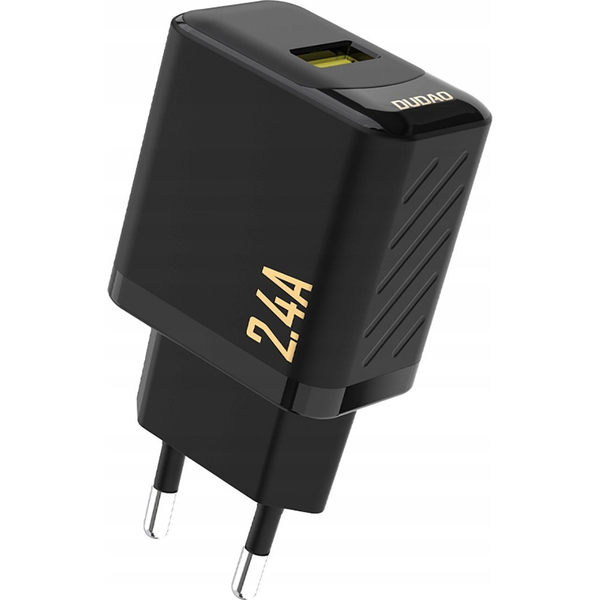 Dudao A23 2.4A USB-A Charger - Black