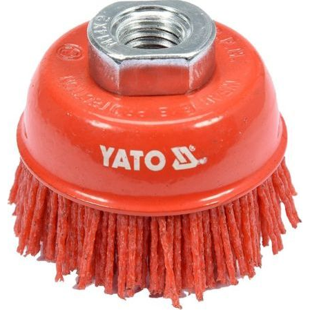YATO Fazékkefe 65 mm M14 Műanyag Sörte