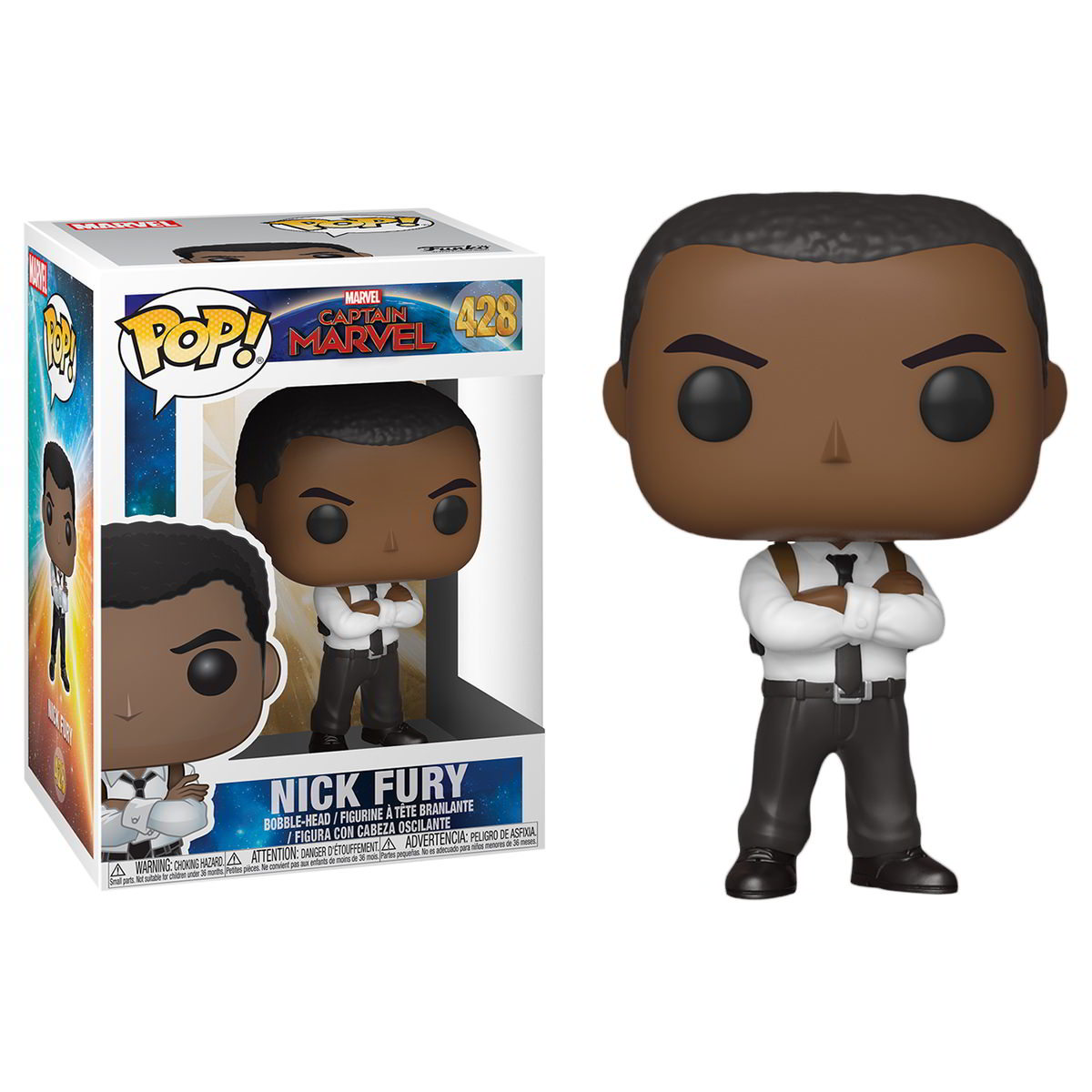Funko POP Captain Marvel - Nick Fury Figura (P112438)