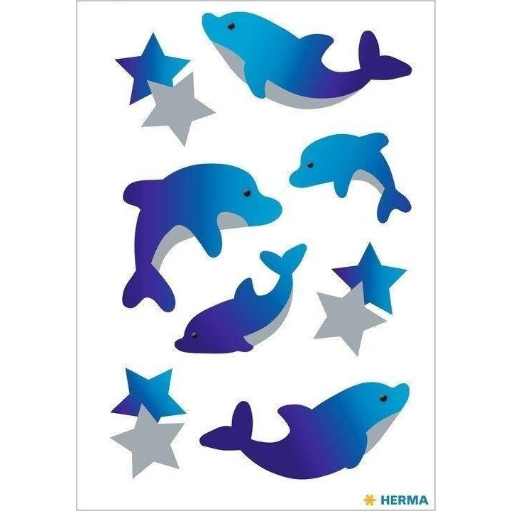 Herma: Delfin mintás tetováló matrica (4008705156349)
