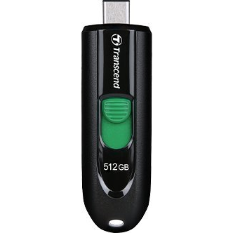 USB 512GB 3.2 PEN DRIVE TYPE-C CAPLESS BLACK