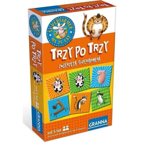  Granna Trzy po trzy. Zwierzęta Superfarmera GRANNA