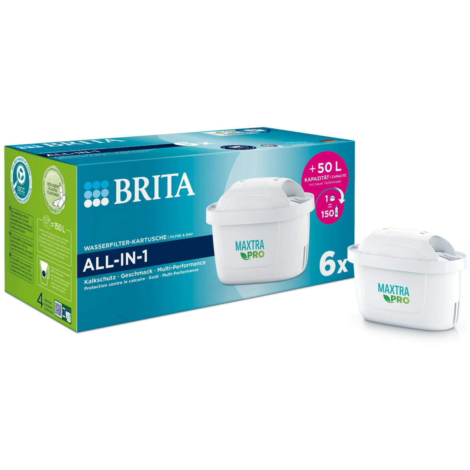 Brita MAXTRA PRO ALL-IN-1 Kazeta pre vodný filter 6 kusov (122 041)