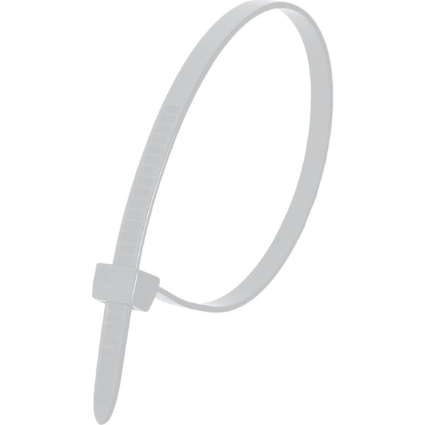  Dedra Nylonowe opaski zaciskowe białe 7,6x370mm (25szt.)