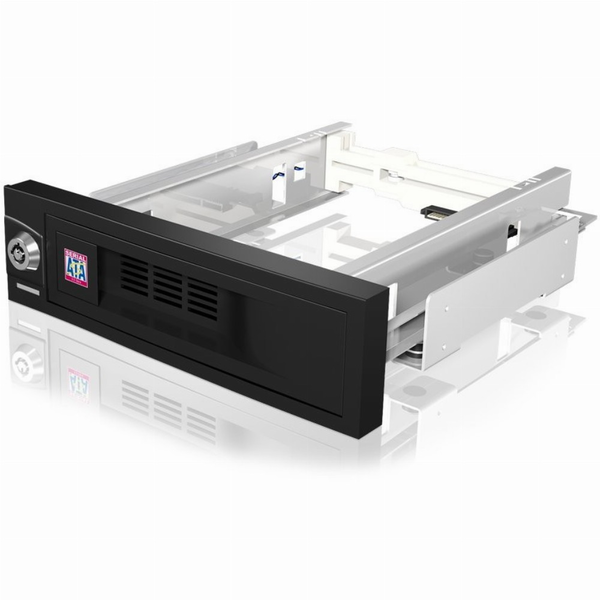 ICY BOX IB-168SK-B 13,3 cm (5.25") Bærerpanel Sort