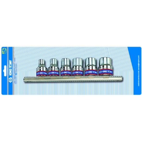 KINGTONY 3106PR Torx Dugókulcskészlet - 6 db-os, 3/8