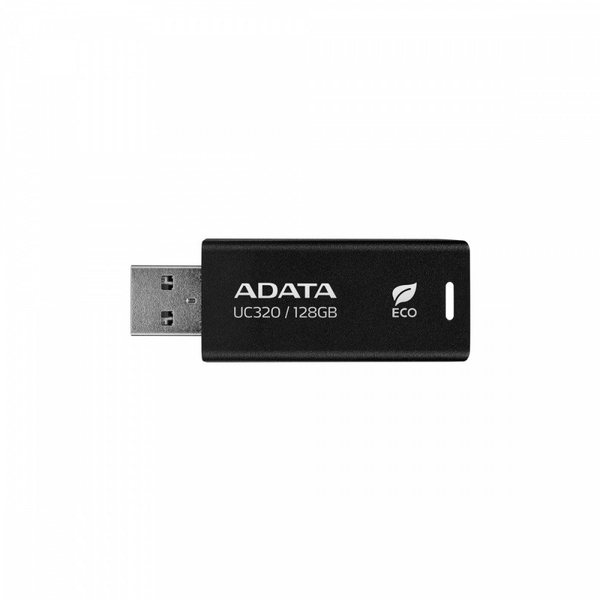 ADATA UC320 USB flash meghajtó 128 GB USB A típus 3.2 Gen 1 (3.1 Gen 1) Fekete