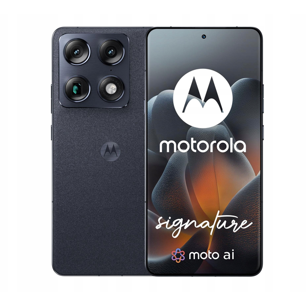 Motorola signature 17,2 cm (6.78") Doppia SIM Android 16.0 5G USB tipo-C 16 GB 512 GB 5200 mAh Blu scuro