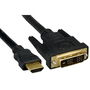 Cablu monitor de conectare HDMI-DVI, 5 m, Negru