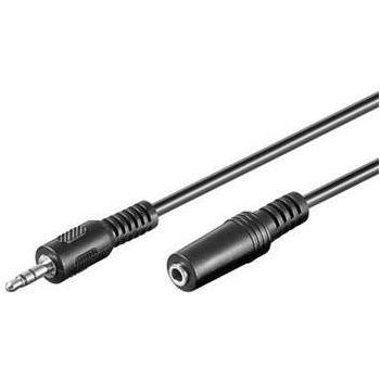 Kabel PremiumCord Jack 3.5mm - Jack 3.5mm 10m czarny (kjackmf10)