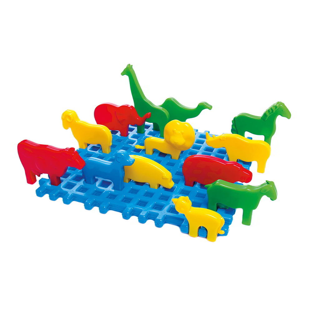 Marioinex Mini Zoo 14 darabos építő készlet (901298)