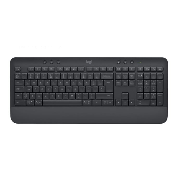 Logitech Signature K650 tastatur Kontor Bluetooth QWERTZ Ungarsk Grafit