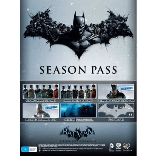 Batman: Arkham Origins - Season Pass (PC - Steam elektronikus játék licensz)