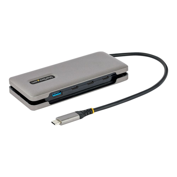 StarTech.com HB31CM1A3CB stații de andocare și replicatoare de porturi pentru calculatoare portabile Prin cablu USB 3.2 Gen 2 (3.1 Gen 2) Type-C Gri