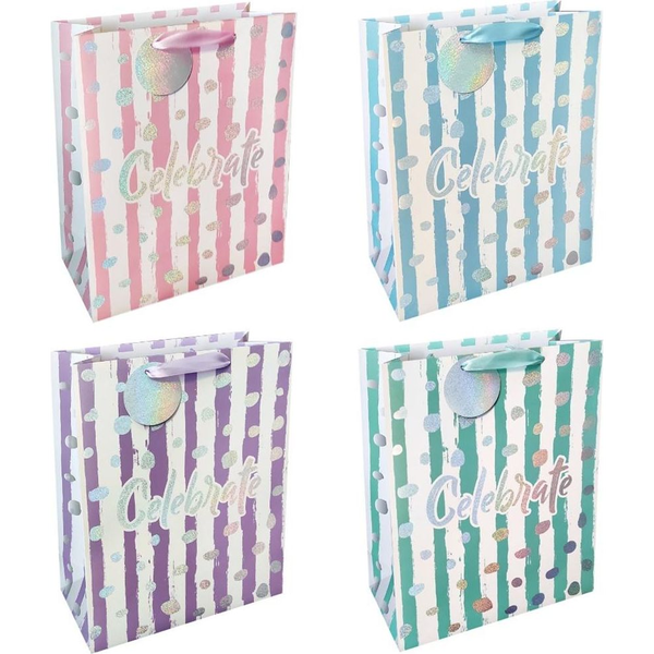  Incood Torba ozdobna 26x32 Celebrate pastelowa