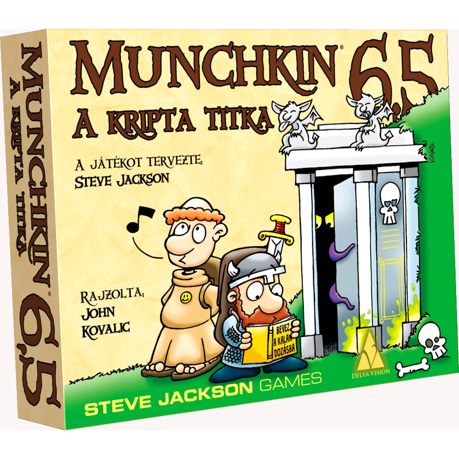 Munchkin 6.5 - A kripta titka Társasjáték kiegészítő (DEL34519)