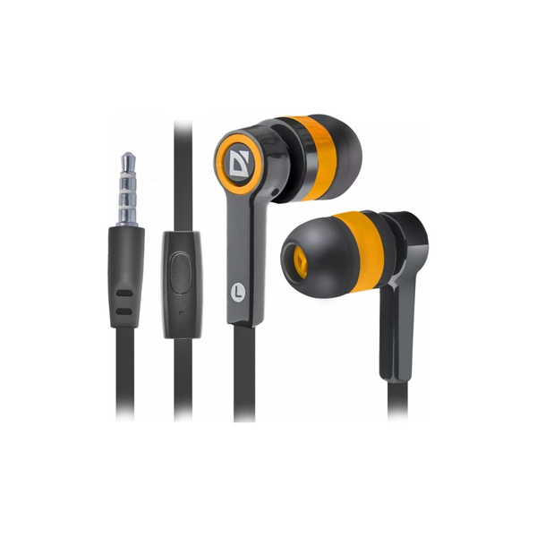 Căști cu fir Defender Pulse 420 – Negru/Portocaliu