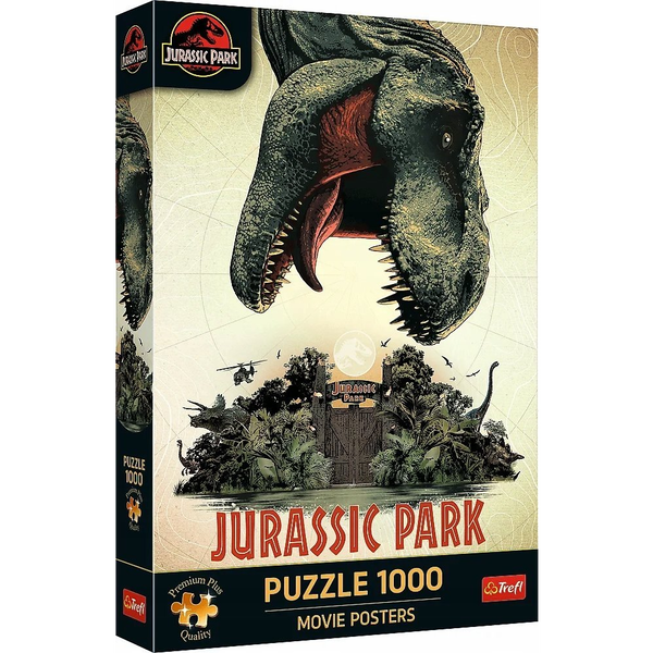 Jurassic Park 1000db-os prémium plusz puzzle - Trefl