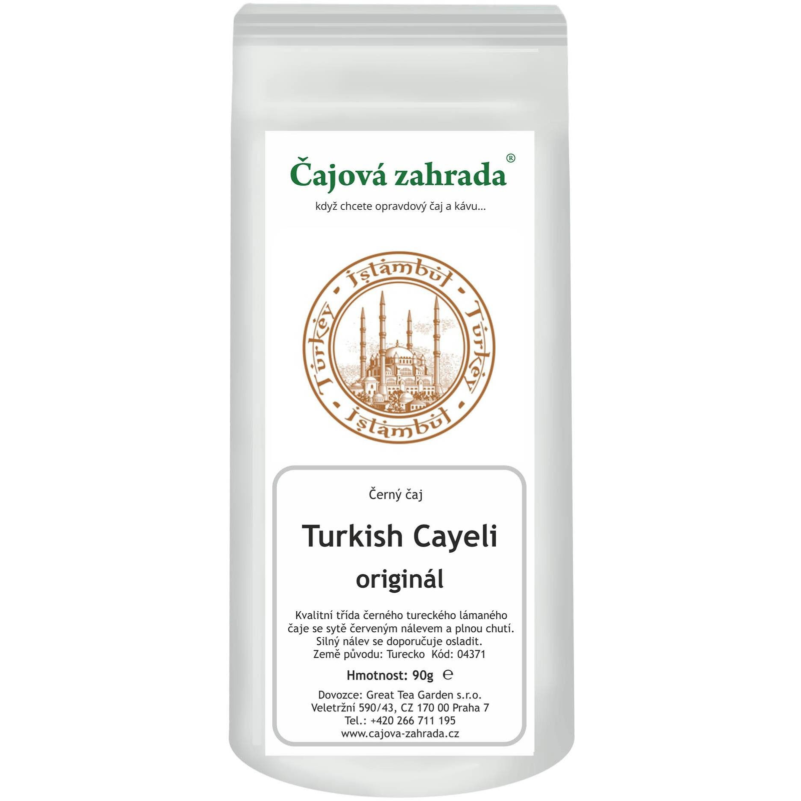 Tea garden Turkish tea Cayeli - black tea, 1000g (279)