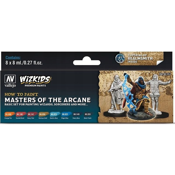  Vallejo Vallejo: Wizkids - Masters of the Arcane 8x8 ml